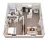 Charming 3D floor plan showcasing a one-bedroom apartment with an open living area and modern kitchen.