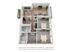 Modern 3D floor plan showcasing two cozy bedrooms, a chic living space, and a contemporary kitchen with stylish balcony views.