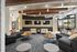Expansive clubhouse with coffee bar and tv's at The Parq at Chesterfield Apartment Homes, Chesterfield, MO  63017