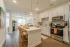 Birght, spacious kitchen with a large island