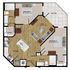MLK Highline Surrealist | B1 Floor Plan