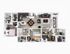 Modern 3D floor plan showcasing 3 bedrooms, a cozy living room, dining area, sleek kitchen, and two stylish bathrooms with a private balcony.