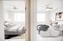 Bright and inviting dual-bedroom setup, featuring modern decor and ample natural light, perfect for a cozy and stylish living space.