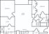 Two bedroom, two bath 975 sq ft apartment