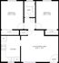 Two bedroom floor plan
