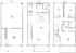 Detailed floor plan featuring a 2-car garage, open concept kitchen and dining area, three bedrooms, and multiple bathrooms.