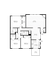 Elegant apartment floor plan showcasing 3 bedrooms, 2 bathrooms, a spacious living room, well-appointed kitchen, dining area, and cozy patio space.