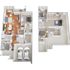 Three bedroom townhome with den at Fairways Villas at City Center