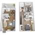 Two bedroom, one and a half bath townhome