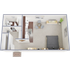 450 square foot studio apartment