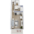 449 square foot studio apartment