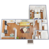 40 Unique One Bedroom, One Bath Apartment Homes