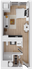 Allegro 2 - 388 square foot studio apartment