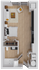 Allegro 4 - 513 square foot studio apartment