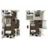 947 square foot one bedroom, one and a half bath loft apartment home