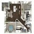 1,134 square foot two bedroom, two bath apartment home