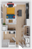 Liv 3 - 492 square foot studio apartment