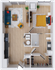 Mojo 5 - 690 square foot one bedroom, one bath apartment