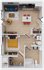 Vigor 3 - 707 square foot one bedroom, one bath apartment