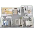 Two bedroom, one bath, 800 square foot apartment home