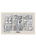 Modern 3D floor plan showcasing a spacious three-bedroom home with open-plan living and dining area, sleek kitchen, and dual garage.