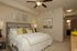 Model apartment bedroom
