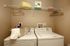 Model apartment utility room