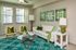 Model apartment living area