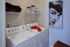 Model apartment utility room