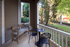 Model apartment porch