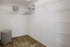 Model apartment closet