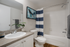 Model apartment primary bathroom