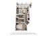 Modern 3D floor plan showcasing bright living room, sleek kitchen with island, cozy bedroom, and efficient closet spaces.