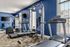 Modern fitness center showcasing state-of-the-art cardio and strength training equipment with natural light streaming through large windows.