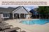 Inviting community clubhouse with sparkling pool, outdoor seating, and lush greenery creating a perfect leisure space.