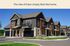 Charming modern townhomes at Esker with inviting gray and stone exteriors, attractive balconies, and beautiful landscaped surroundings, exuding a cozy and welcoming vibe.