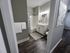 Chic bathroom interior with modern fixtures, sleek vanity, and stylish decor.