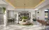 Elegant lobby with modern seating, lush greenery, and decorative lighting, offering a welcoming and stylish ambiance.