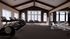 Modern fitness center with state-of-the-art treadmills, weights, and high ceilings, flooded with natural light from expansive windows.