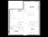 The Travis Floorplan, 1 bedroom, 1 bath