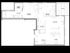 The Crispin Floorplan, 2 bed 2 bath