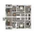 Terrace View 4x2.5 Apartment 3D