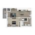 1x1 A 3D Floorplan