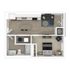 1x1 B 3D Floorplan