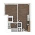 800 South F Unfurnished Floorplan