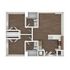 800 South A Unfurnished Floorplan