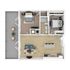 Dusquesne- 2x1-Jr2.4 - 3D Floorplan