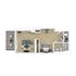 Mesta - Studio-S.5 - 3D Floorplan