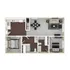 VOM V2-1 2B2B Furnished Floorplan