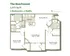 Charming Beechwood floor plan with 2 spacious bedrooms, 2 modern baths, inviting living room, and a cozy kitchen. Totaling 1,073 sq ft, it's ideal for comfortable living.